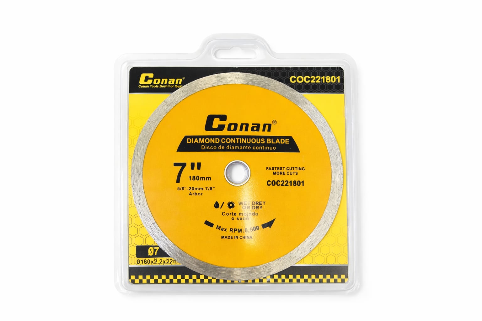 Diamant-Segmenttrennscheibe 4 1/2 Zoll / 115 mm